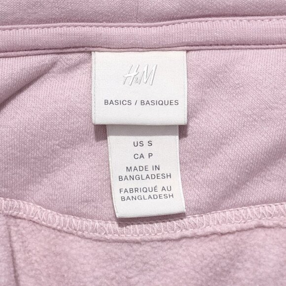 H&M Women's Light Pink Zip Up Sweater, S - Picture 3 of 3